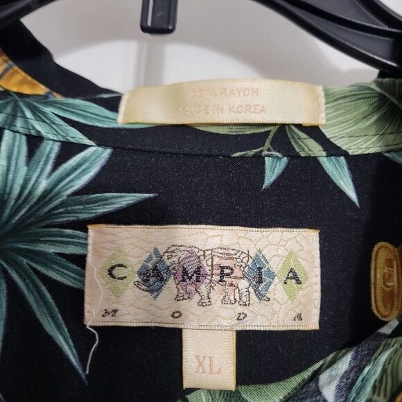 Vintage Campia Moda button up Hawaiian shirt - Picture 4 of 4
